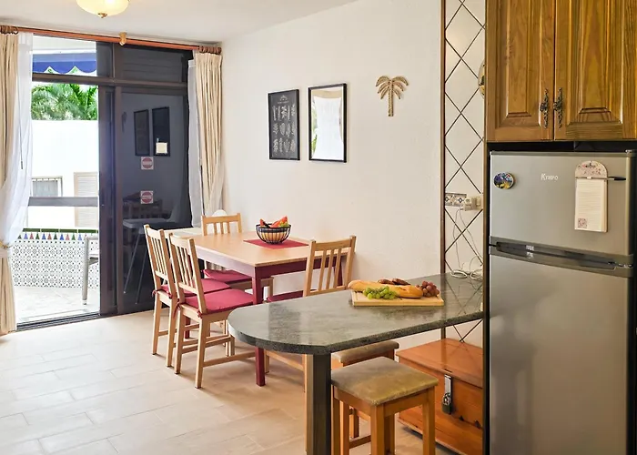 公寓 Palm Sur Y Sol 1 Bedroom Apartment Pool Los Cristianos *